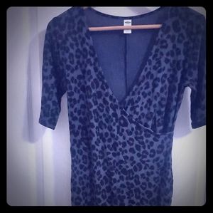 Cheetah Print Maternity Dress